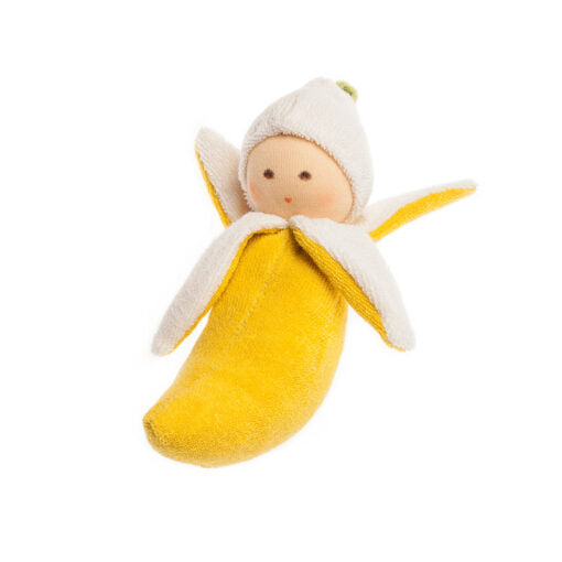 Organic Rattle Doll Banana