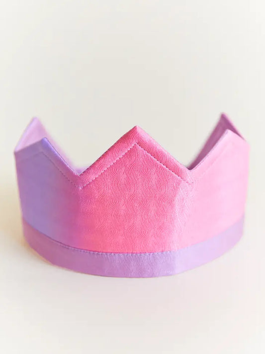 Sarah's Silks Silk Crown-Pink